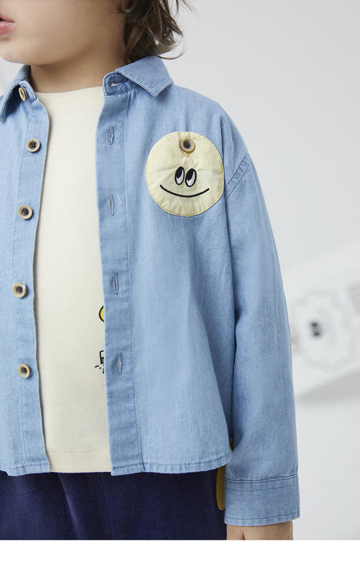 牛仔衬衫 商品图3