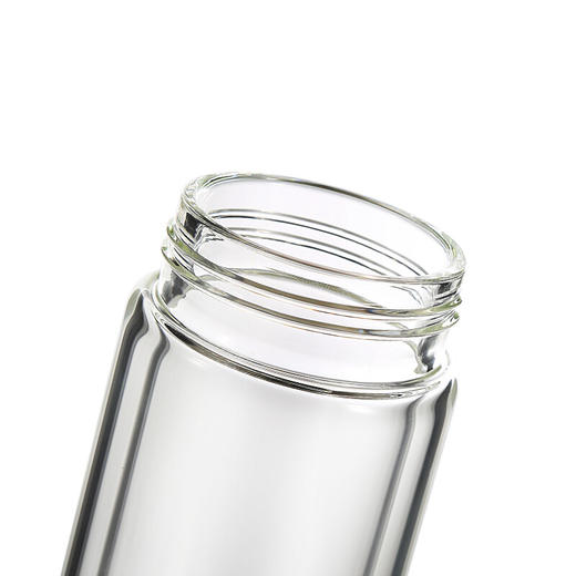 特美刻（TOMIC）玻璃杯双层玻璃杯男女士便携过滤水杯子茶水分离创意随手泡茶特美赢杯 TG82001 280ML 绅士黑 商品图4