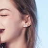 【明星同款】FANCI范琦【灵动结系列】蝴蝶结耳饰925银小巧简约百搭耳钉 商品缩略图4