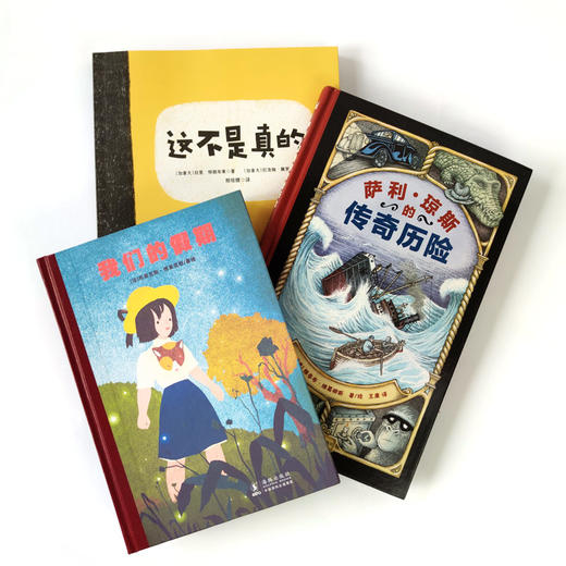 孩子的小小宇宙系列:萨利·琼斯的传奇历险+这不是真的+我们的假期 3+岁 奇想国 商品图3