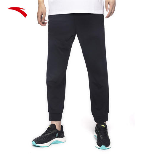 安踏运动裤男2022夏季新款速干冰肤科技收口休闲九分裤152227311-2 商品图0