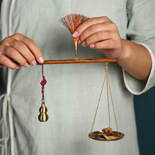 清朴堂 秤心如意祥云望月香器摆件套装 商品图1