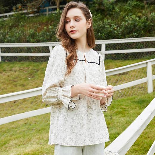 3楼 美标新款长袖印花套装家居服83941 商品图7