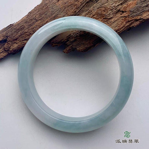 派瑞翡翠 翡翠手镯 糯种 绿色 商品图1