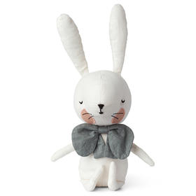 PiccaLoulou兔子白色布艺玩偶18cm