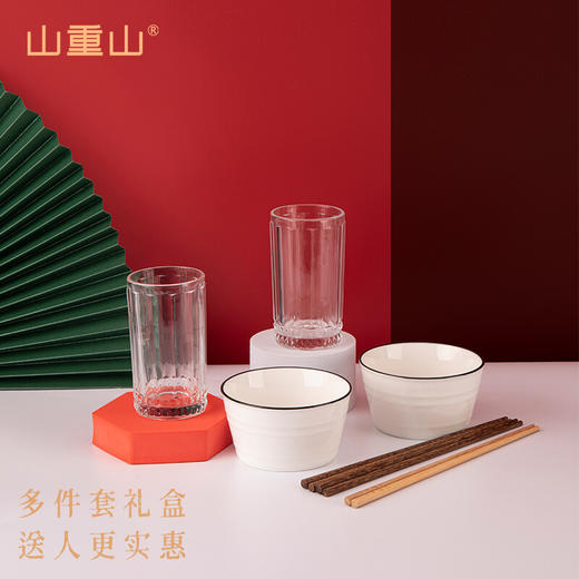 山重山碗杯筷餐具套装9106吉星高照 9106吉星高照 商品图2