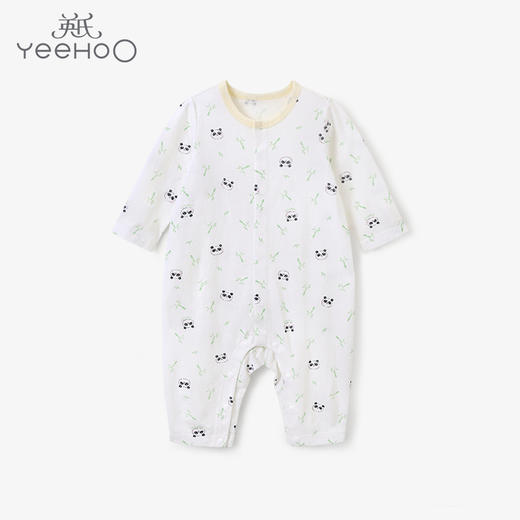 英氏-内衣类（春）F2熊猫襟蛤英氏白73CM 商品图1