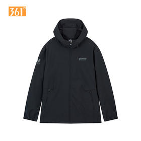 361度单风衣宽松连帽2022春装上衣休闲运动外套552214614