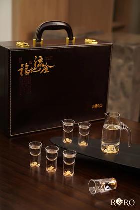 【彼达思】罗比罗丹 福地流金酒具 10壶10杯