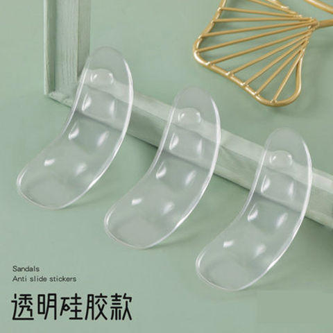 隐形防滑贴凉鞋防滑垫毛毛虫止滑贴夏高跟鞋半码垫吸汗防痛前掌垫 商品图9