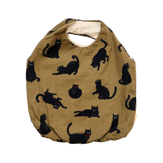 HUJI祤集Avocat手提包插画黑猫 商品图1