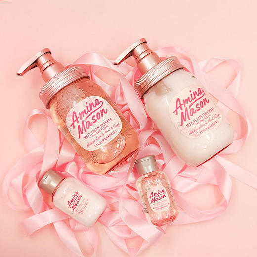 阿蜜浓梅森平衡洗发水&护发素樱花特惠装 商品图5