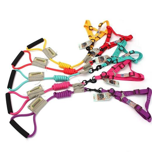 TOUCHDOG狗狗牵引绳攀岩圆绳胸背套（颜色随机） 商品图0