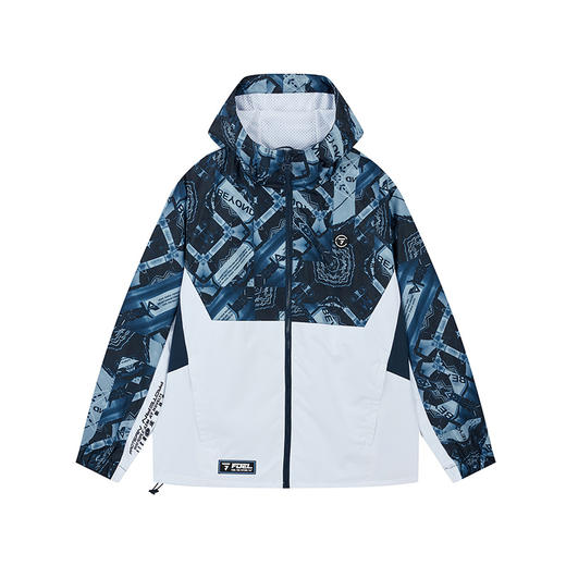 361度风衣夹克迷彩潮2022春装连帽上衣运动外套552219608 商品图2