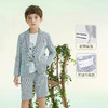 mettekids男童套装外套2022春秋新款男孩小西装洋气短裤儿童上衣 商品缩略图2