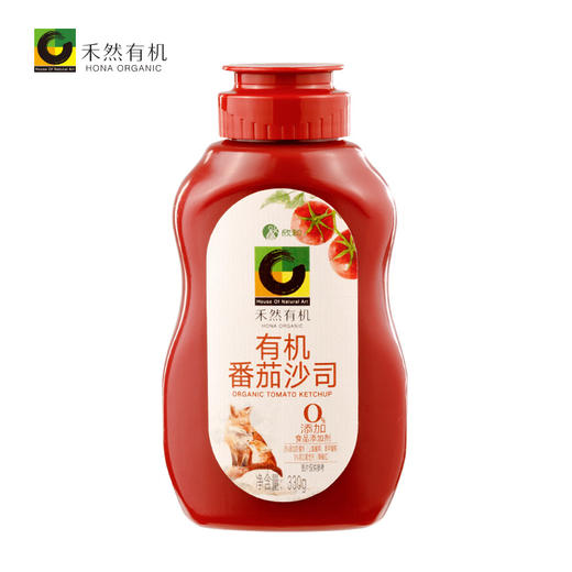禾然有机番茄沙司330g/瓶 商品图1
