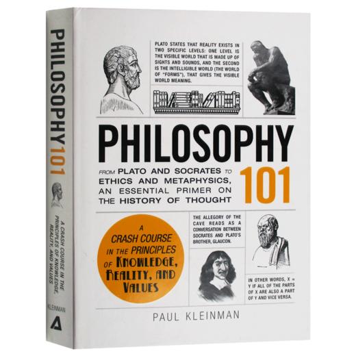 101系列 哲学 英文原版 Philosophy 101 英文版原版书籍 精装进口英语书 Paul Kleinman 商品图1