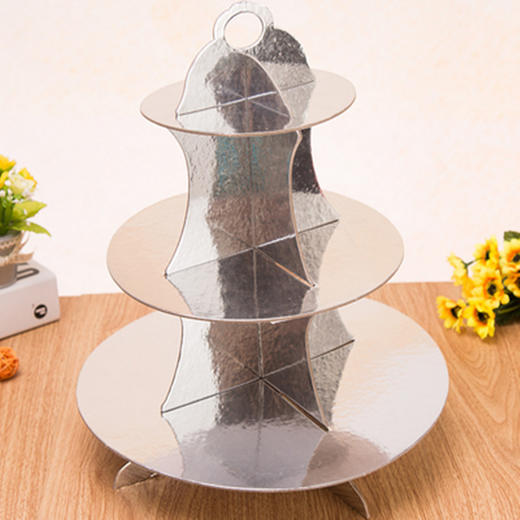银色甜品架 商品图0