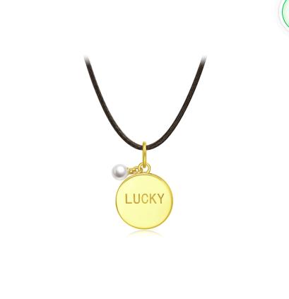 周大福至真系列18K金福牌珍珠吊坠（不配绳）T78592 商品图1