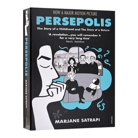 我在伊朗长大 英文原版 Persepolis 英版 波斯波利斯 玛赞莎塔碧 黑白漫画传记电影原著 英文版进口原版英语书籍