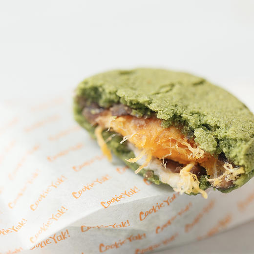 即将下架！「春日限定」麦苗味软曲奇烧（内馅：肉松咸蛋黄麻薯）|冷冻经典版曲奇烧（4枚/盒） 商品图5