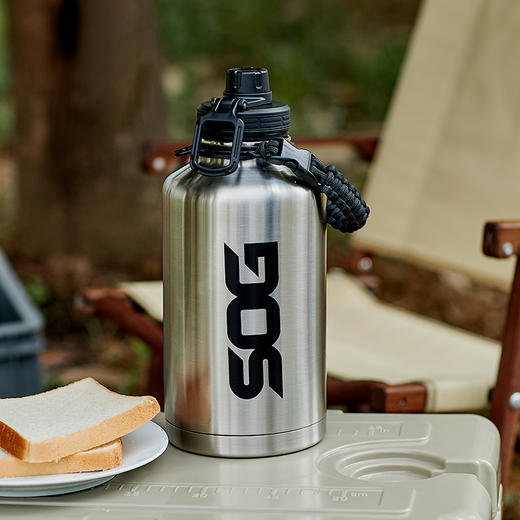 SOG索格大容量304不锈钢户外野营自驾车载水桶钓鱼露营装备保温桶 商品图1