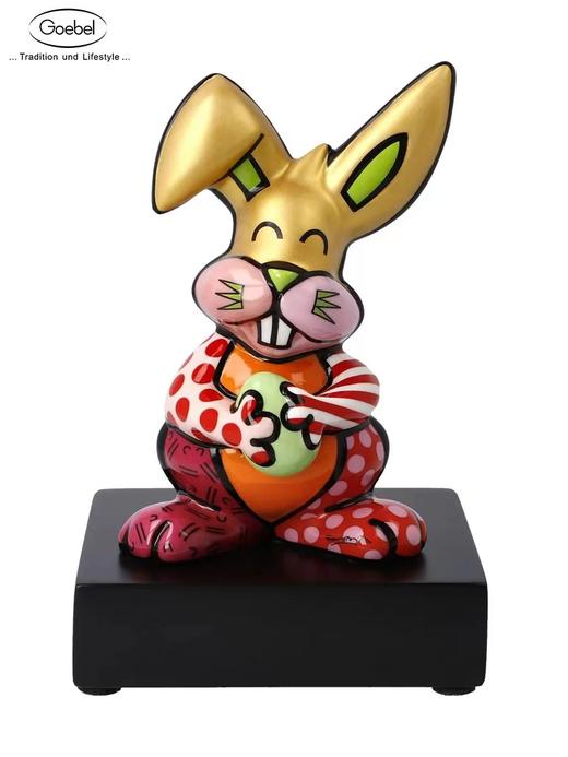 【6F】阿斯蒙迪+德国高宝Goebel进口陶瓷生肖兔子摆件 商品图1