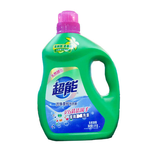 超能洁净柔护洗衣液自然清香【3kg】 商品图0