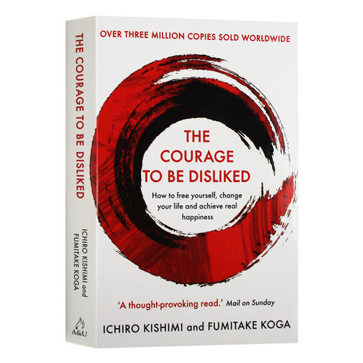 被讨厌的勇气 英文原版 The Courage to Be Disliked 阿德勒心理学 自我启发之父 岸见一郎 英文版 进口原版英语书籍 商品图1