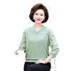 QYY-ly228新款时尚优雅气质V领七分袖针织衫 商品缩略图7