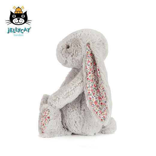 Jellycat 花耳朵系列 邦尼兔 银色 商品图3