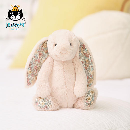 Jellycat 花耳朵系列 邦尼兔 浅桃红色 商品图4