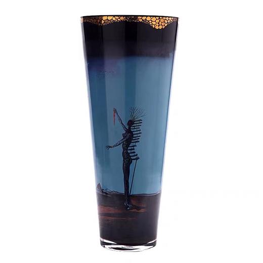 【6F】阿斯蒙迪+德国高宝Goebel进口水晶玻璃大花瓶 商品图0