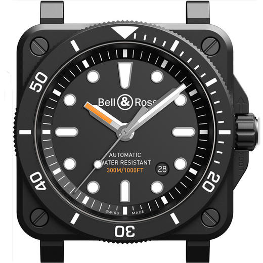 Bell & Ross 柏莱士 INSTRUMENTS 系列 BR0392-D-BL-CE/SRB 腕表 商品图1
