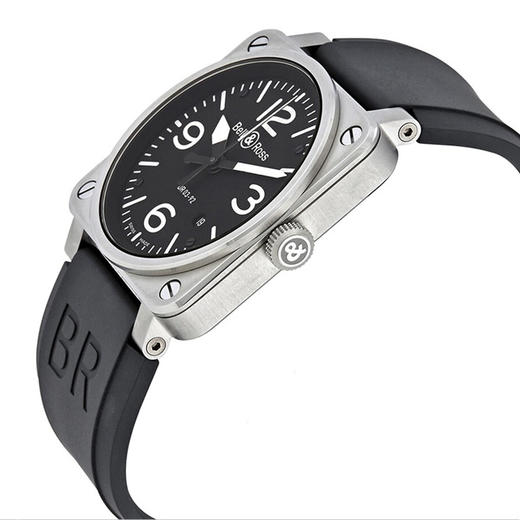 Bell & Ross 柏莱士 INSTRUMENTS系列 BR0392-BLC-ST 腕表 商品图1