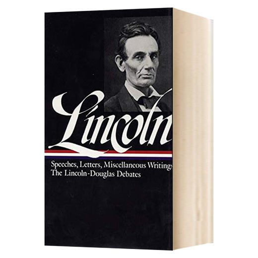 林肯 演讲与写作卷一 英文原版 Lincoln Speeches and Writings 1832-1858 美国文库出版系列 精装收藏版 英文版 进口原版英语书籍 商品图0