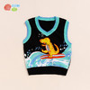 贝贝怡童装爆款男宝针织马甲新款男童背心套头衫宝宝马甲洋气 商品缩略图3