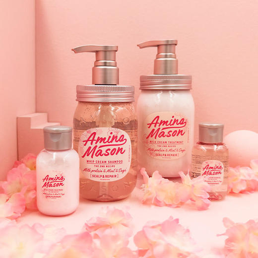 阿蜜浓梅森平衡洗发水&护发素樱花特惠装 商品图6