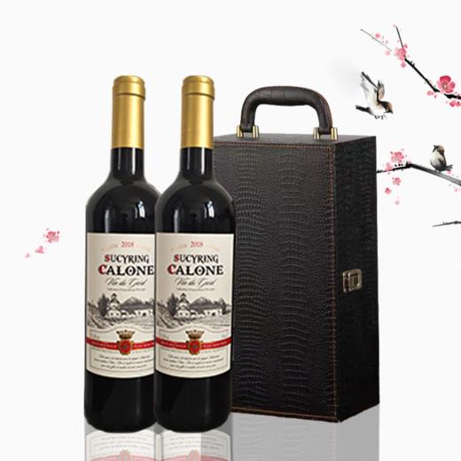 （礼盒）15.5度珍酿 嘉龙干红瓶葡萄酒 法国原瓶 商品图0