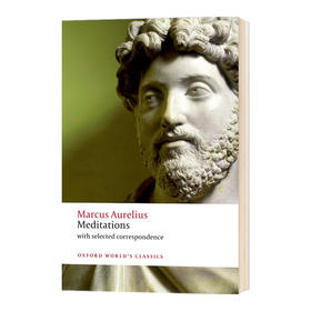 马可奥勒留 沉思录 英文原版 Meditations 牛津世界经典系列 附通信选 英文版进口原版英语书籍