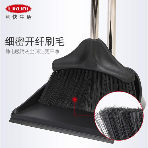 【6F】利快 扫地套装扫把德国进口Haug buersten家用笤帚扫帚 黑色 商品图1