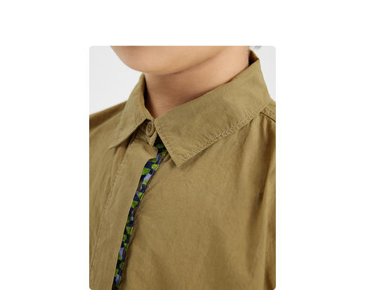 江南布衣婴童  22年春季新品长袖衬衣  1M1270110 商品图4