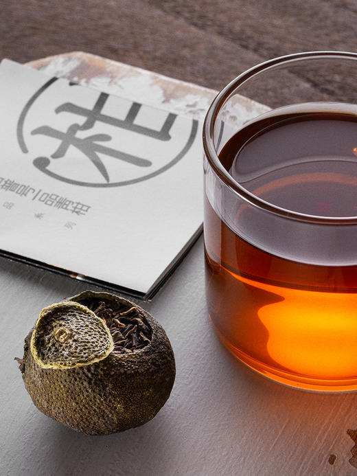 【茶王奖】吉普号 一品青柑 新会天马柑+五年布朗宫廷料 230g/罐（天猫京东同款） 商品图3