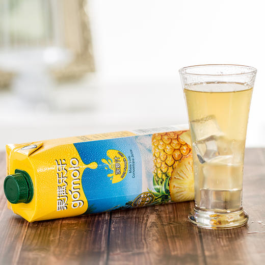 果满乐乐菠萝汁1L/盒 商品图3