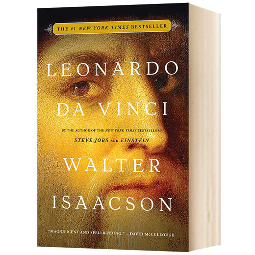 列奥纳多达芬奇传 英文原版人物传记 Leonardo da Vinci 乔布斯传作者 比尔盖茨推荐 莱昂纳多 文艺复兴 蒙娜丽莎 英文版进口书 商品图1