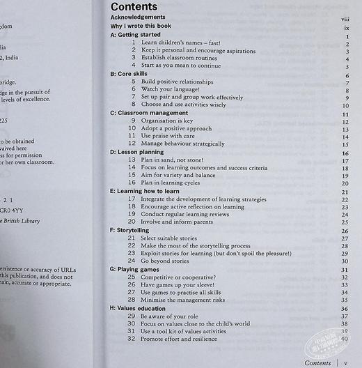 【中商原版】剑桥Carol Read’s 101 Tips for Teaching Primary Children 卡罗尔·瑞德 小学生教学的101个技巧 平装袖珍版 教师发展系列 教育教学 商品图4