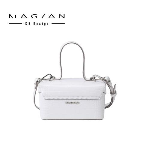 【直发】KH Design MAGIAN明治小众轻奢盒子包单肩嘀嗒包手提包大号 商品图8