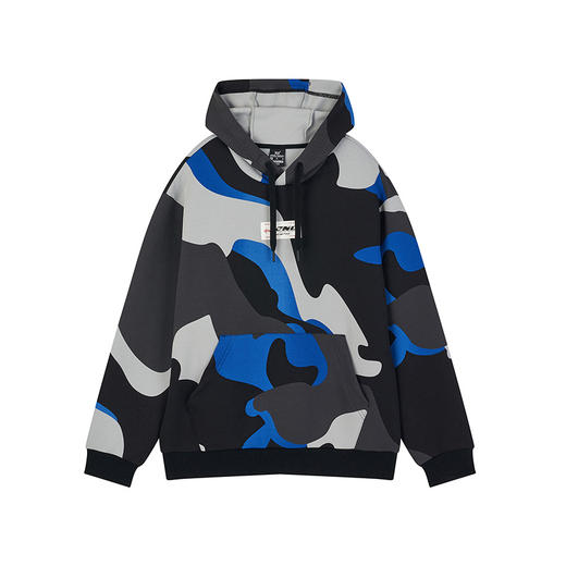 361度运动卫衣男宽松潮 2022春学生连帽套头卫衣长袖上衣552214807 商品图5