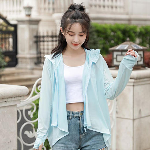 【安梨口袋森系糖果防晒衣】黑科技防晒轻薄透气修饰身形吸湿排汗快干科技柔软亲肤舒适透气 商品图3