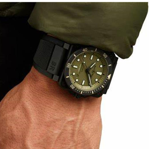 Bell & Ross 柏莱士 INSTRUMENTS系列 BR0392-D-KA-CE/SRB 腕表 商品图2